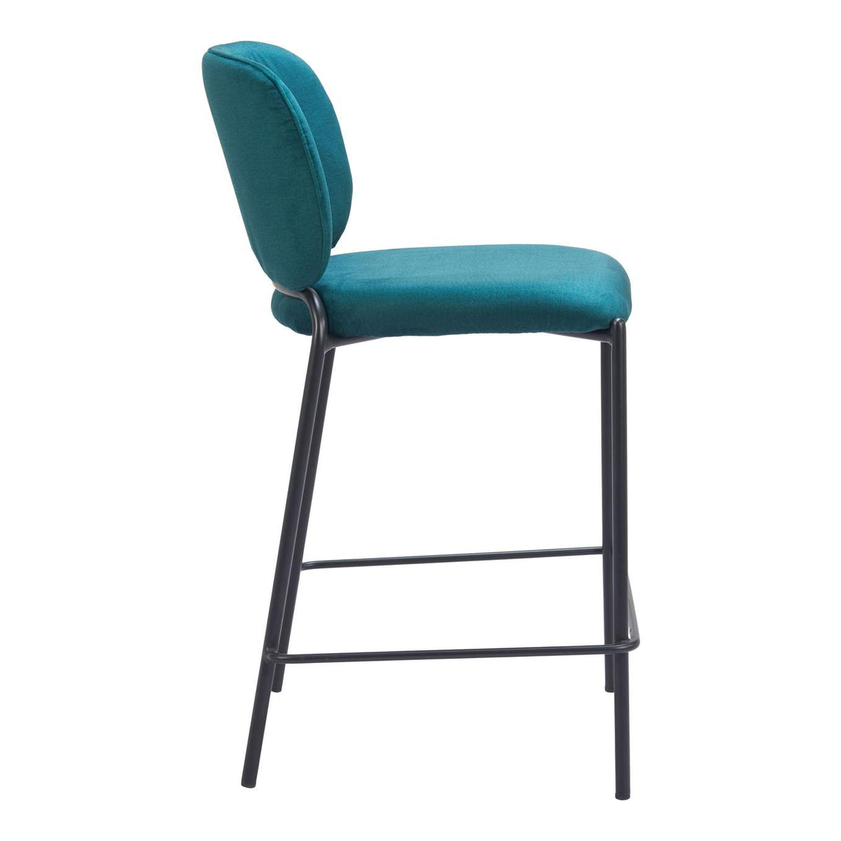 110340 Plat Counter Stool (Set Of 2) Green