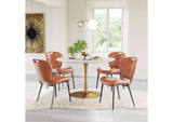 109337 Terrence Dining Chair (Set Of 2) Vintage Brown