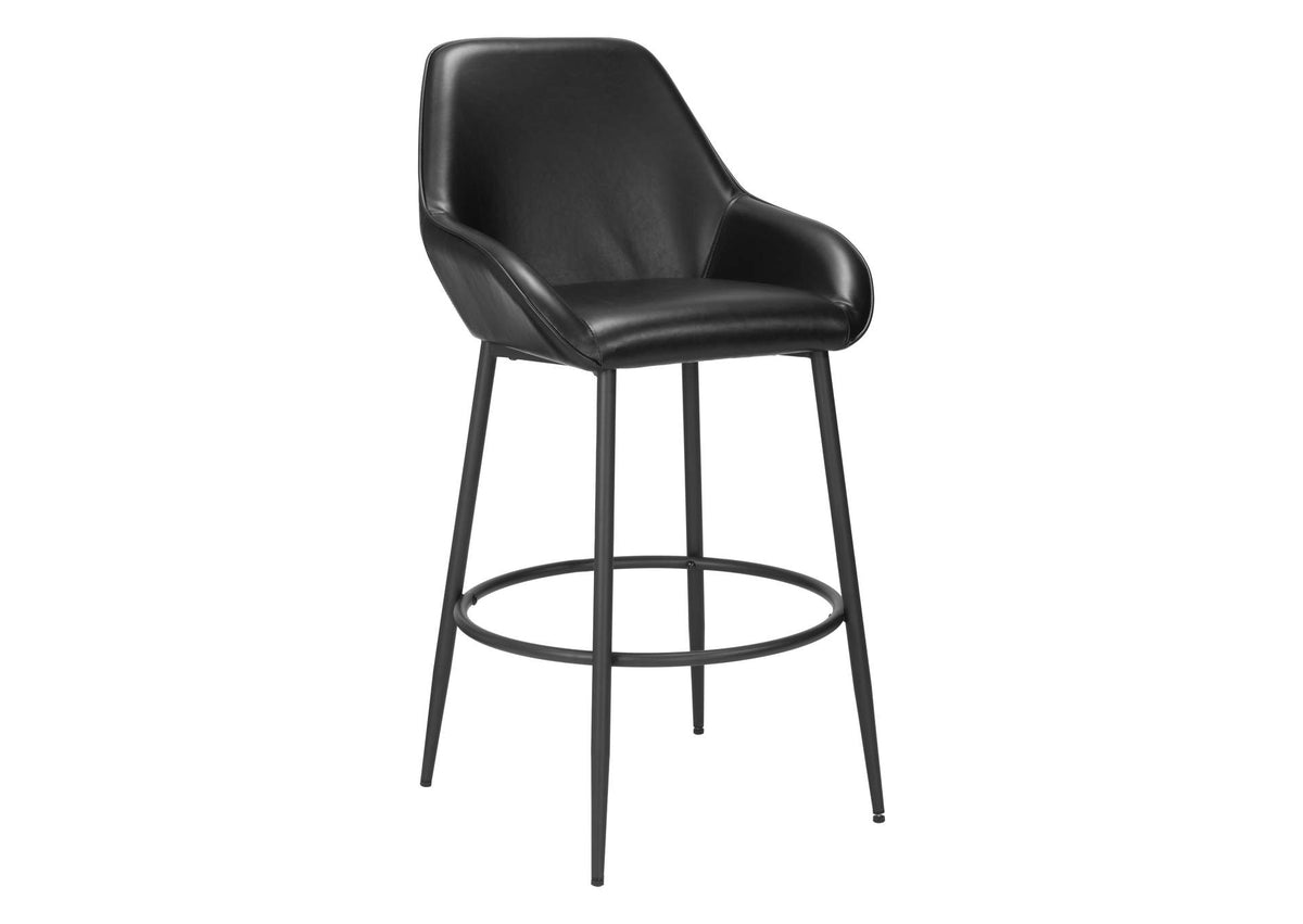 110075 Vila Barstool (Set Of 2) Black
