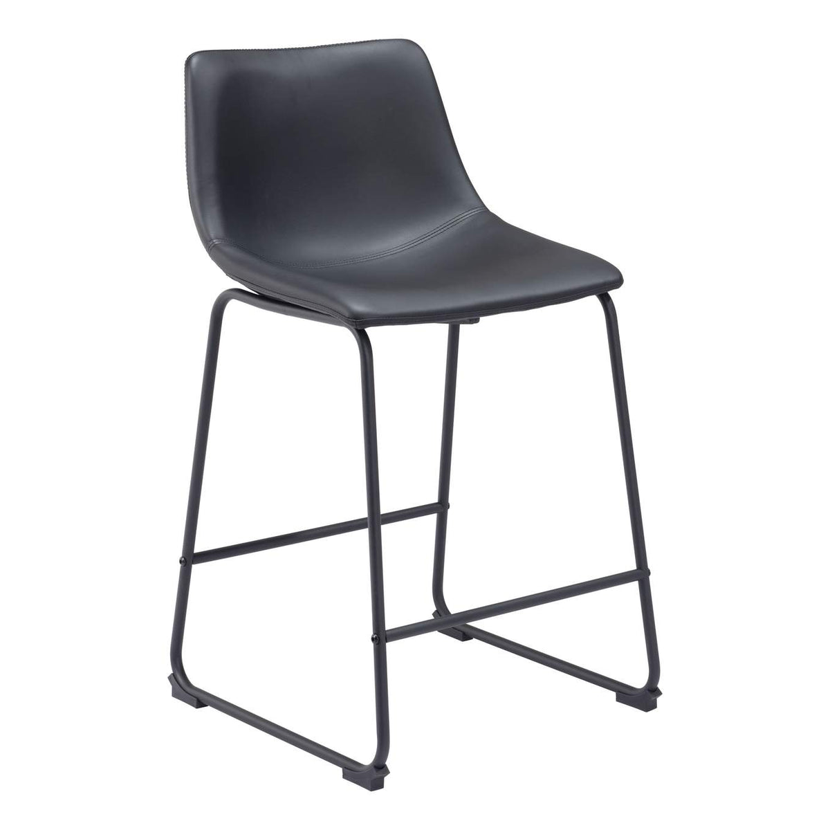 109649 Smart Counter Stool (Set Of 2) Black