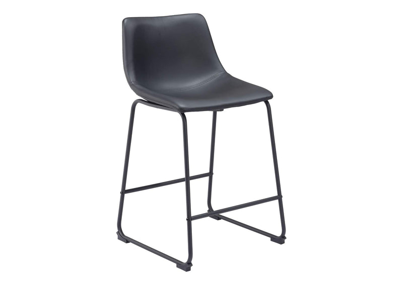 109649 Smart Counter Stool (Set Of 2) Black