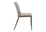101282 Ace Dining Chair (Set Of 2) Brown & Walnut