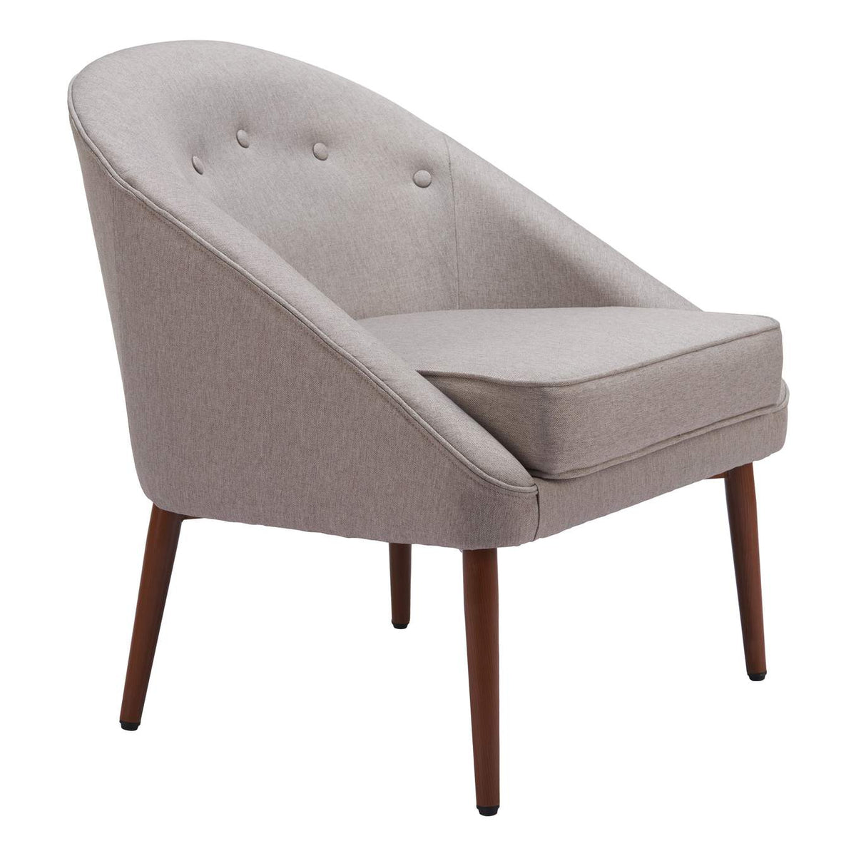 109876 Carter Accent Chair Gray