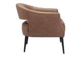 109051 Berkeley Accent Chair Vintage Brown
