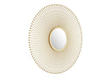 A12214 Glow Round Mirror Gold