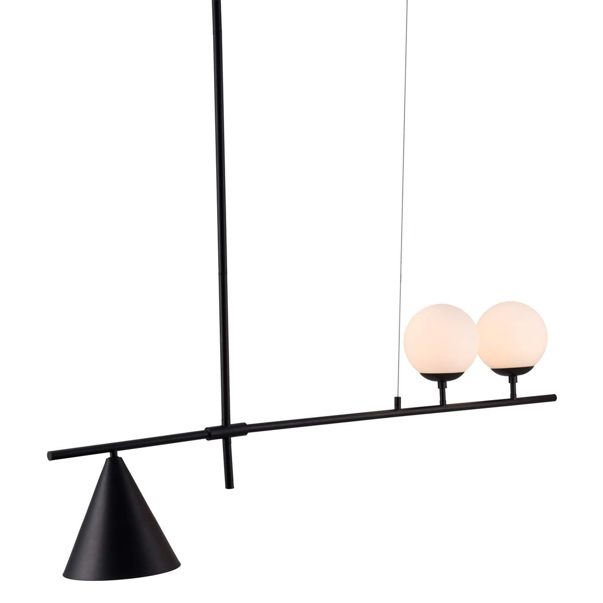 56113 Richiza Ceiling Lamp Black