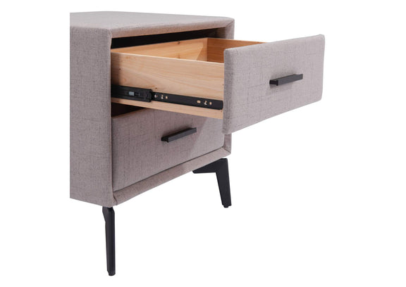 109623 Halle Side Table Gray