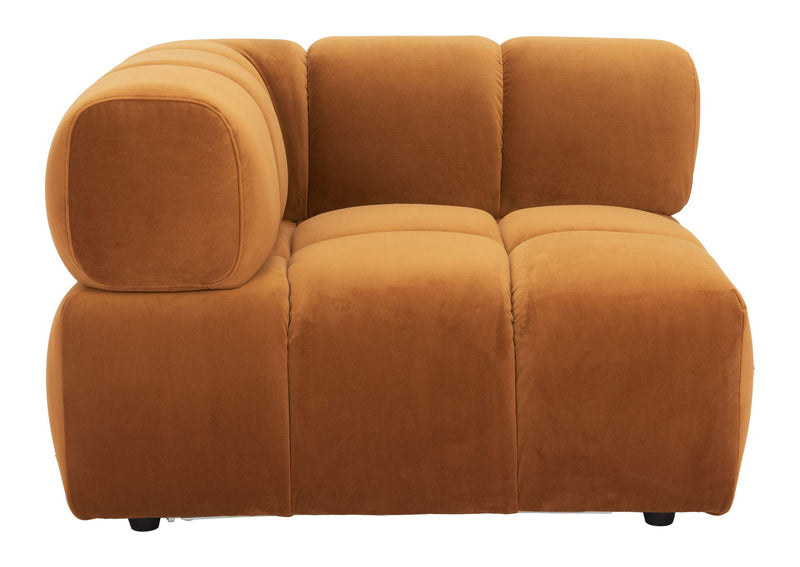 110282 Rist Corner Chair Brown