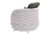704025 Coral Reef Outdoor Accent Chair Gray