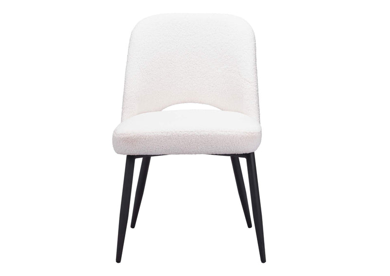 109325 Teddy Dining Chair (Set Of 2) Ivory