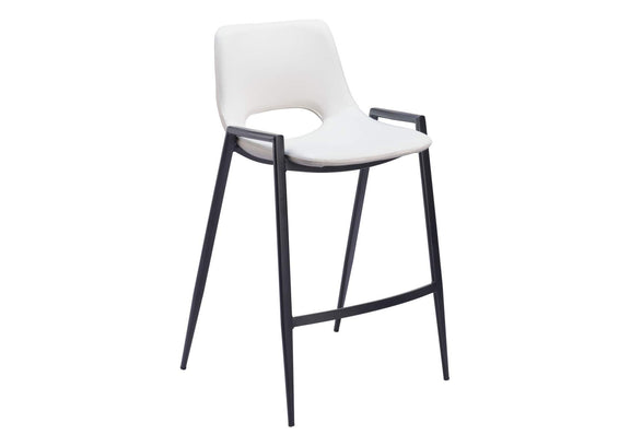 109538 Desi Counter Stool (Set Of 2) White