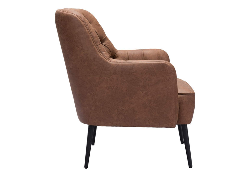109053 Tasmania Accent Chair Vintage Brown
