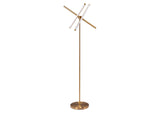 56140 Garza Floor Lamp Brass