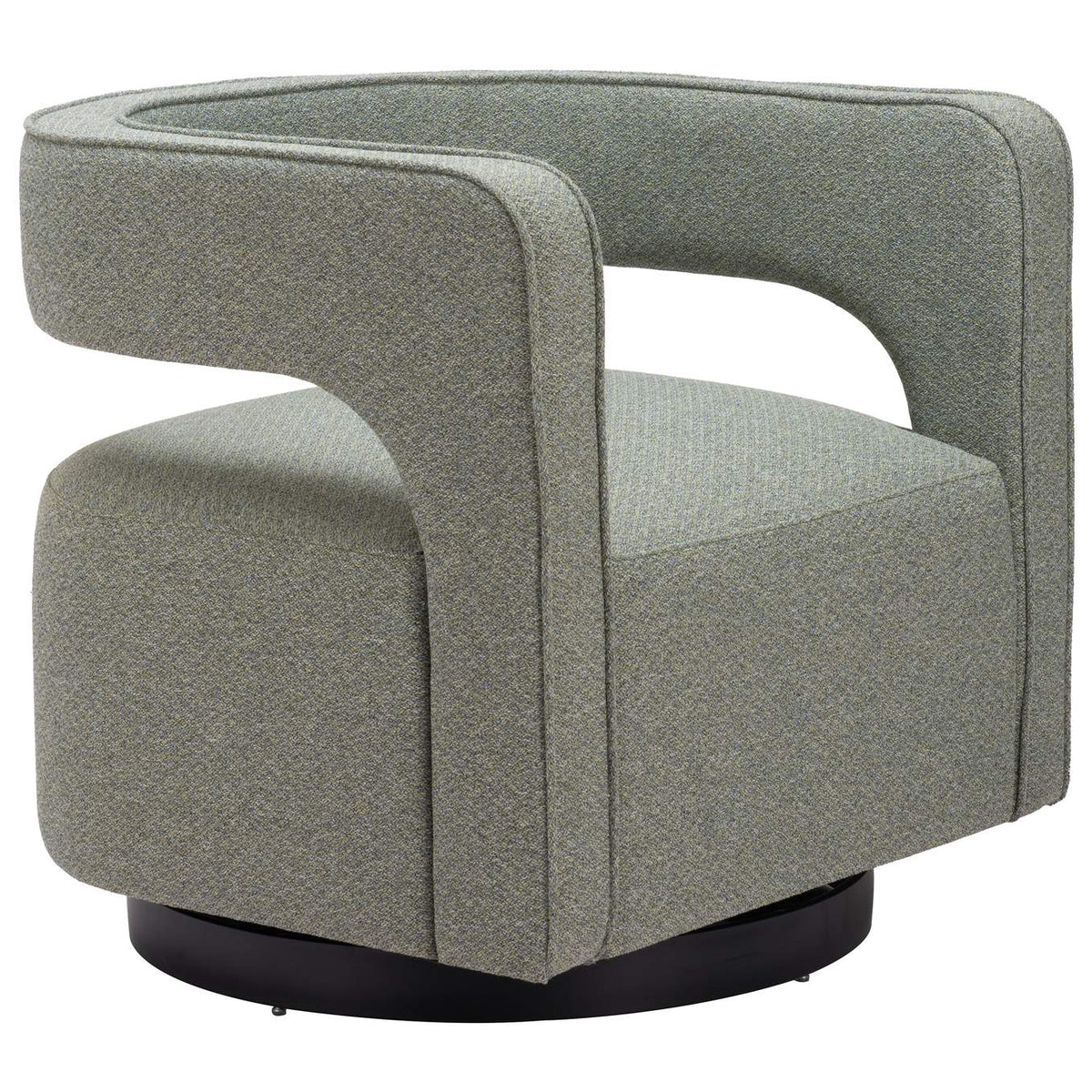 110013 Turku Swivel Chair Sage Green