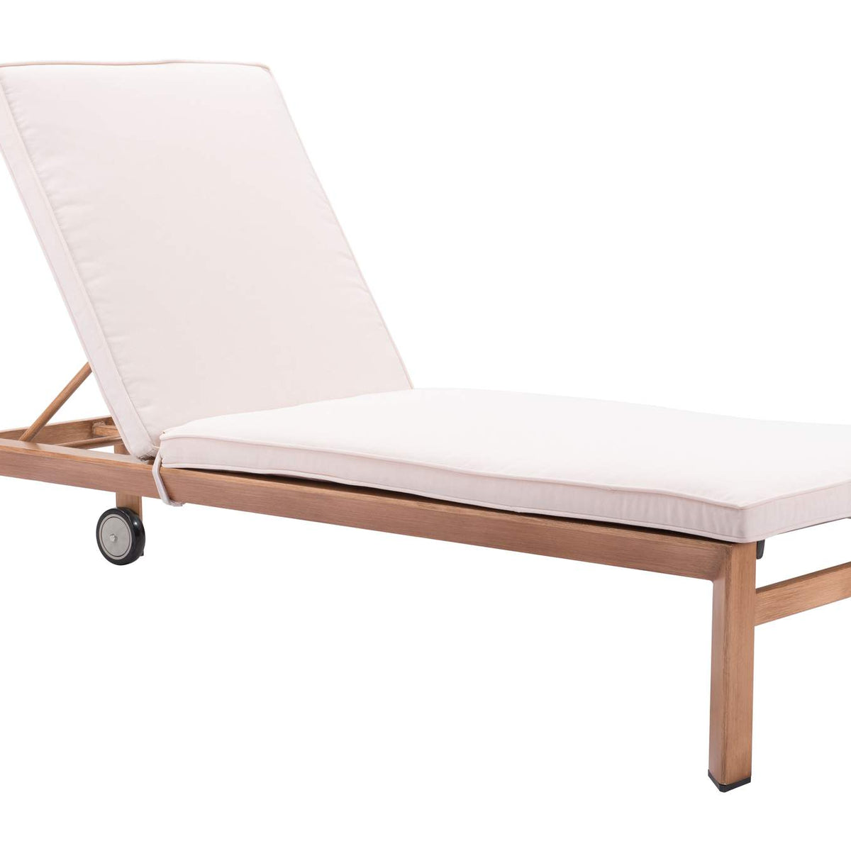 703980 Cozumel Outdoor Lounge Chair Beige & Natural