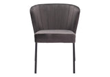 109679 Aimee Dining Chair (Set Of 2) Gray