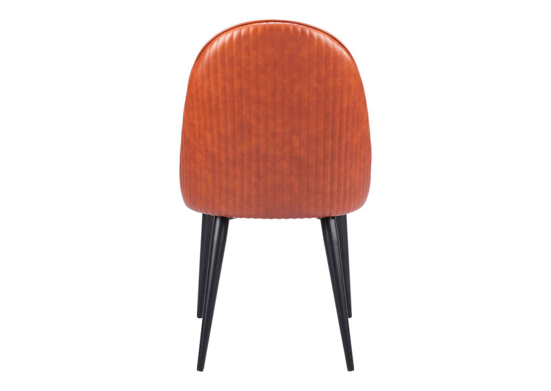 110119 Silloth Armless Dining Chair (Set Of 2) Brown
