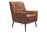 109049 Ontario Accent Chair Vintage Brown
