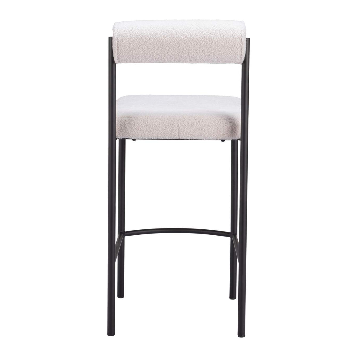 109811 Livorno Counter Stool (Set Of 2) Ivory