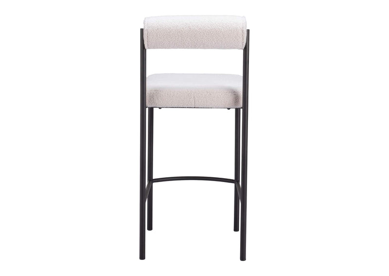 109811 Livorno Counter Stool (Set Of 2) Ivory