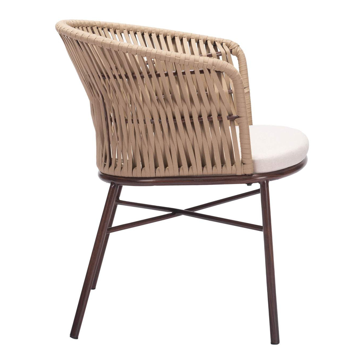 703988 Freycinet Outdoor Dining Chair (Set Of 2) Natural