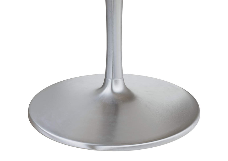 109452 Star City Dining Table (60") Gray & Silver