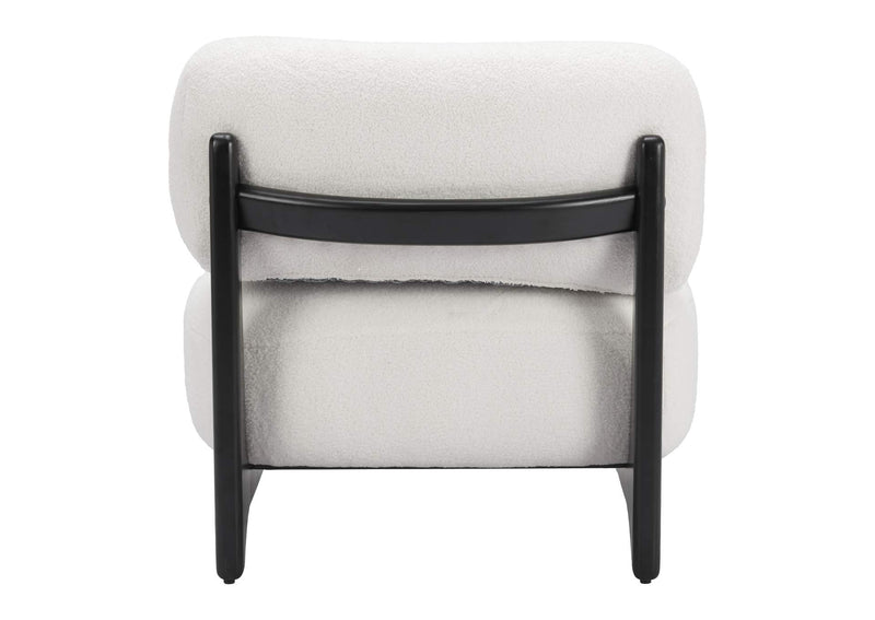 110268 Bombo Accent Chair White
