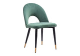 109875 Menlo Dining Chair (Set Of 2) Green