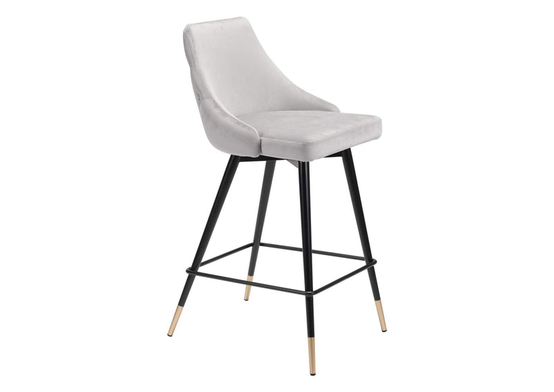 101093 Piccolo Counter Stool Gray