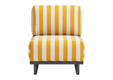 704042 Shoreline Outdoor Accent Chair Yellow