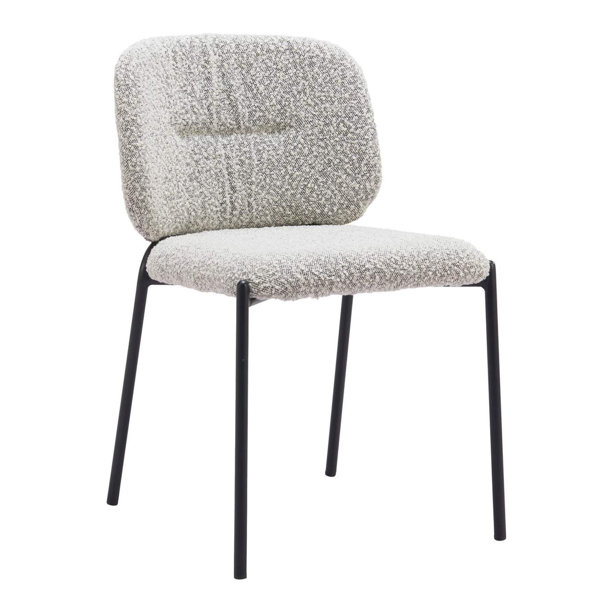110348 Plat Dining Chair (Set Of 2) Gray