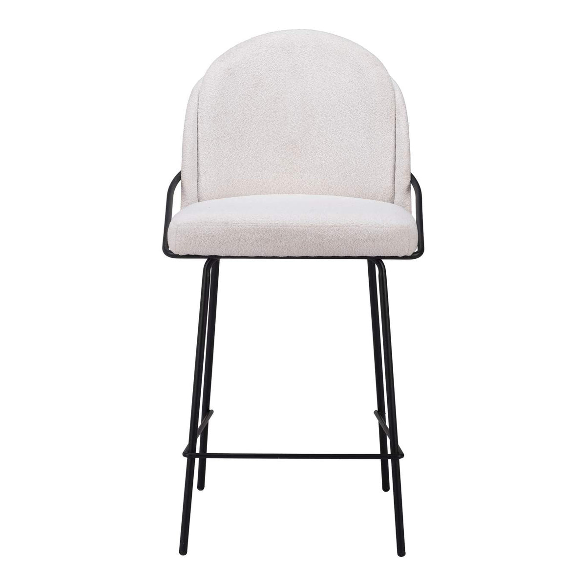 109967 Jambi Counter Stool (Set Of 2) Ivory