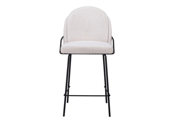 109967 Jambi Counter Stool (Set Of 2) Ivory