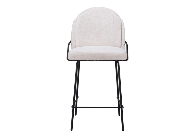 109967 Jambi Counter Stool (Set Of 2) Ivory