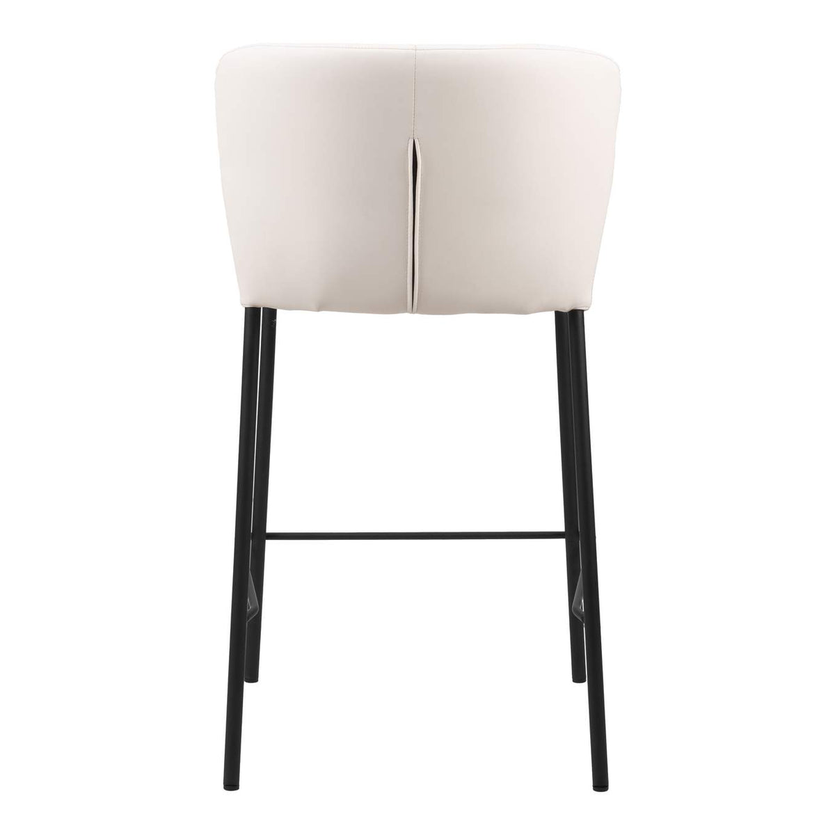 109780 Linz Counter Stool (Set Of 2) Cream