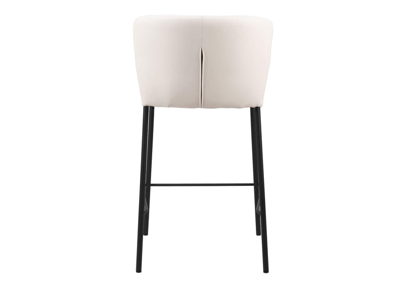 109780 Linz Counter Stool (Set Of 2) Cream