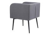 110064 Horbat Dining Chair Gray