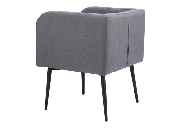 110064 Horbat Dining Chair Gray