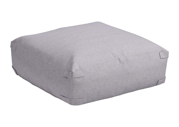 704151 Luanda Outdoor Ottoman Gray