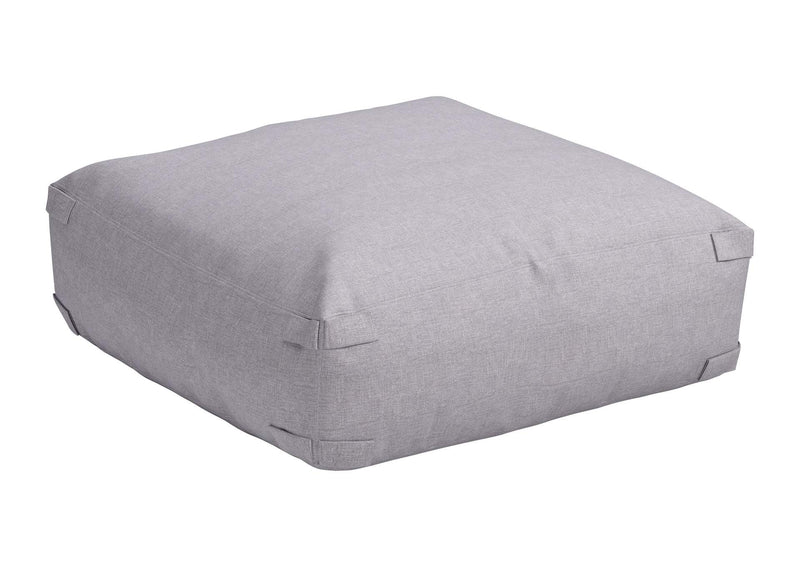 704151 Luanda Outdoor Ottoman Gray