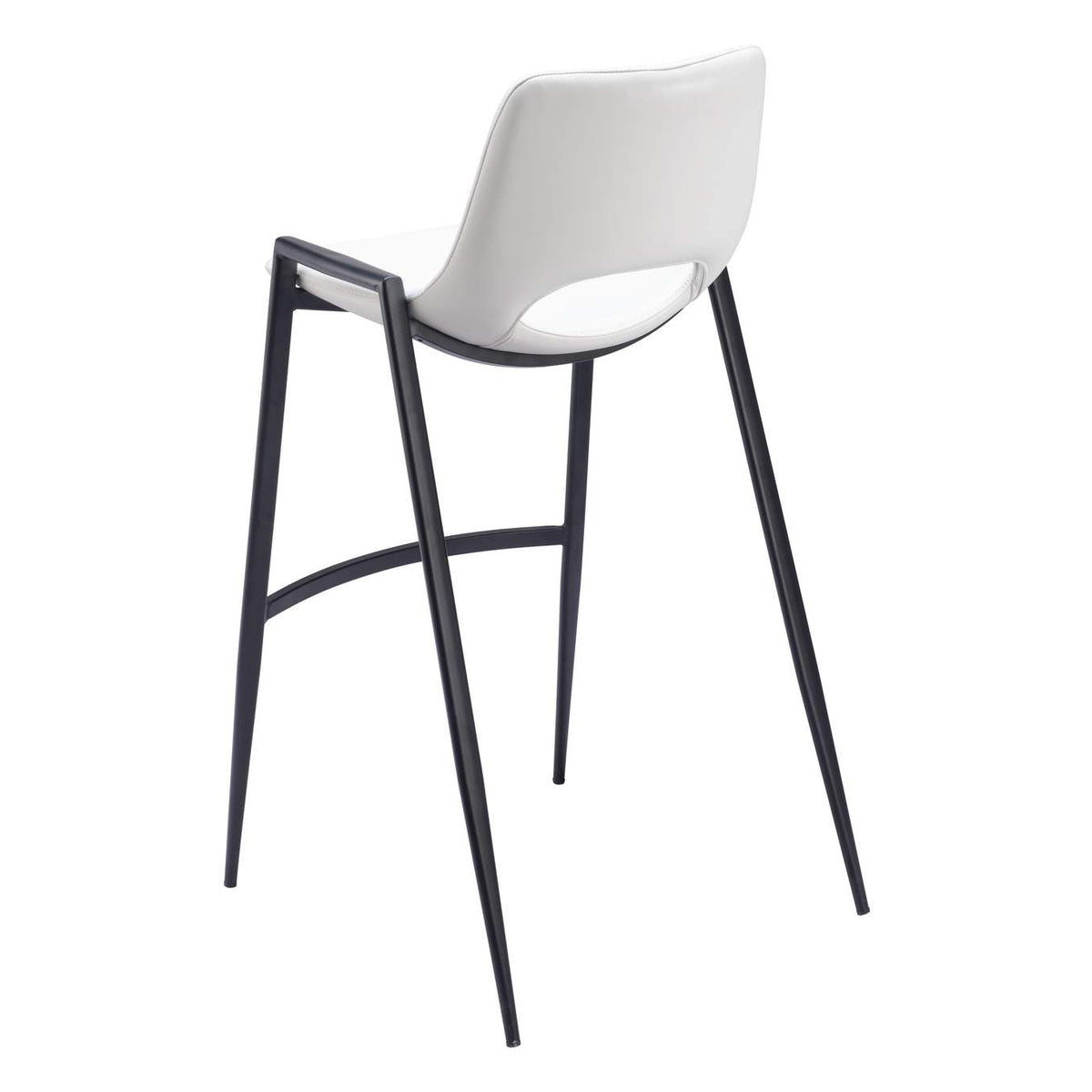 109541 Desi Barstool (Set Of 2) White
