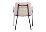 110172 Bremor Dining Chair (Set Of 2) Beige