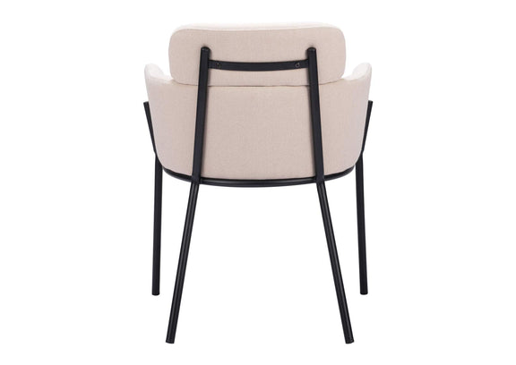 110172 Bremor Dining Chair (Set Of 2) Beige