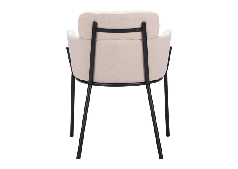 110172 Bremor Dining Chair (Set Of 2) Beige