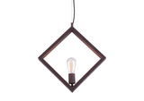 98417 Rotorura Ceiling Lamp Rust