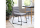 110070 Pago Dining Chair (Set Of 2) Gray