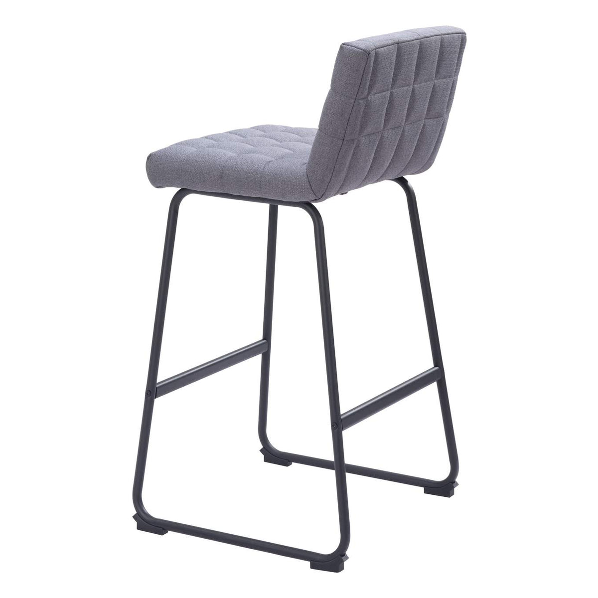 110072 Pago Barstool (Set Of 2) Gray