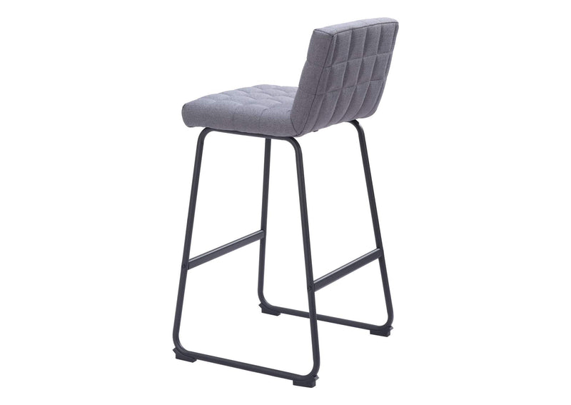 110072 Pago Barstool (Set Of 2) Gray