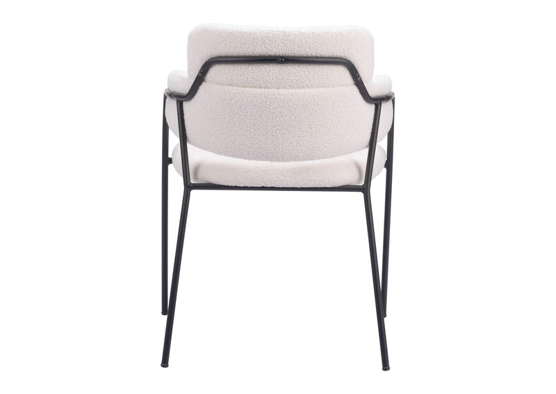 109663 Marcel Dining Chair (Set Of 2) Cream
