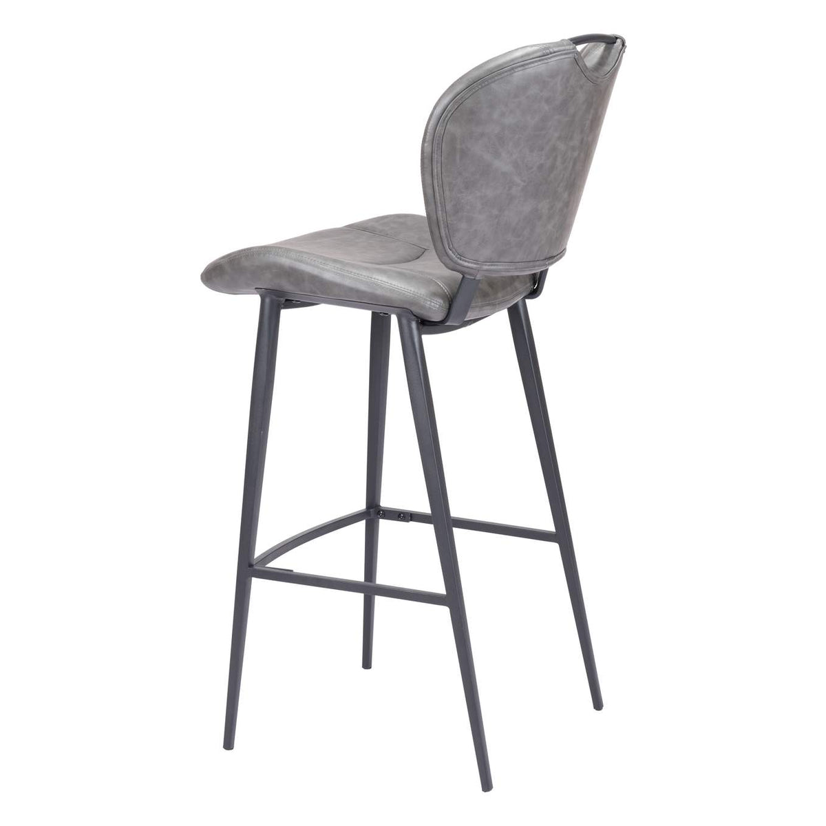 109340 Terrence Barstool Vintage Gray